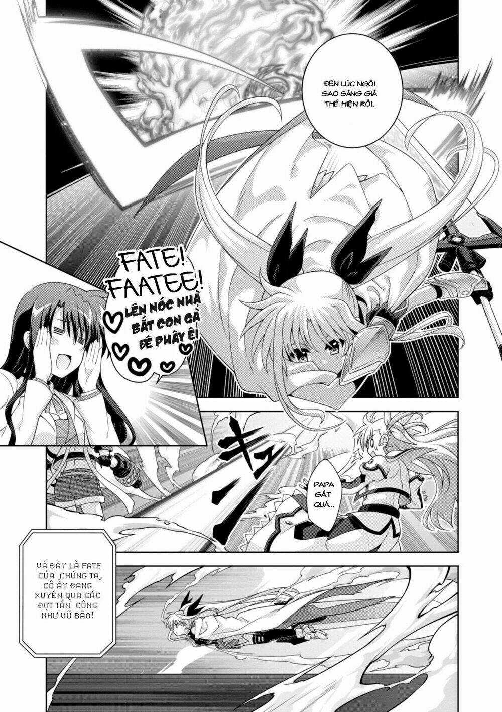 Mahou Shoujo Lyrical Nanoha Innocents Chapter 17 trang 9