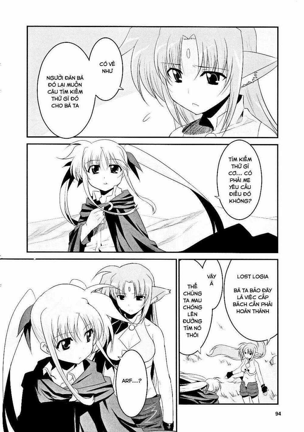 Mahou Shoujo Lyrical Nanoha Movie 1st the Comics Manga Chapter 4 trang 11