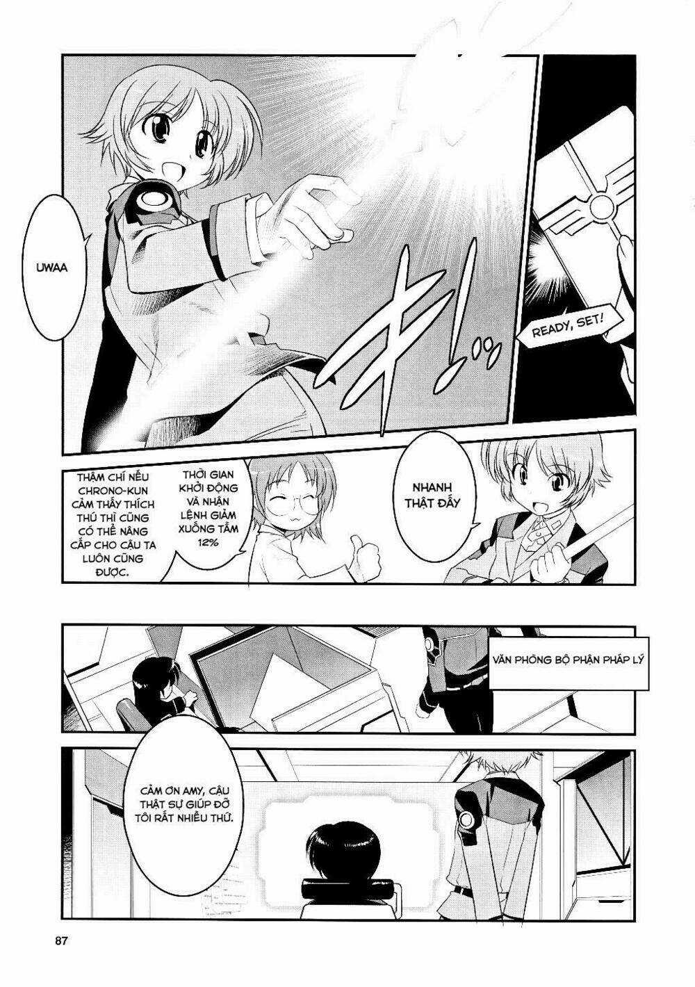 Mahou Shoujo Lyrical Nanoha Movie 1st the Comics Manga Chapter 4 trang 4