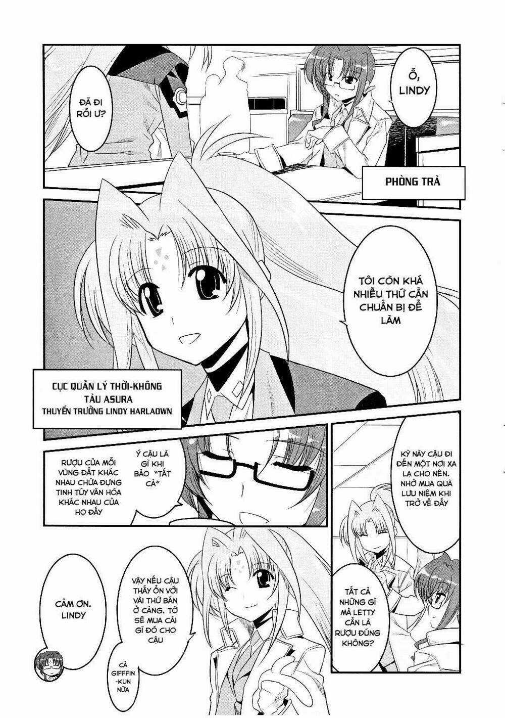 Mahou Shoujo Lyrical Nanoha Movie 1st the Comics Manga Chapter 4 trang 8
