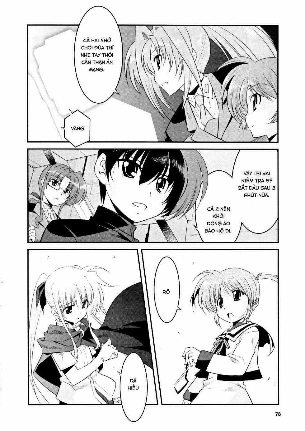 Mahou Shoujo Lyrical Nanoha Movie 1st the Comics Manga Chapter 7 trang 7