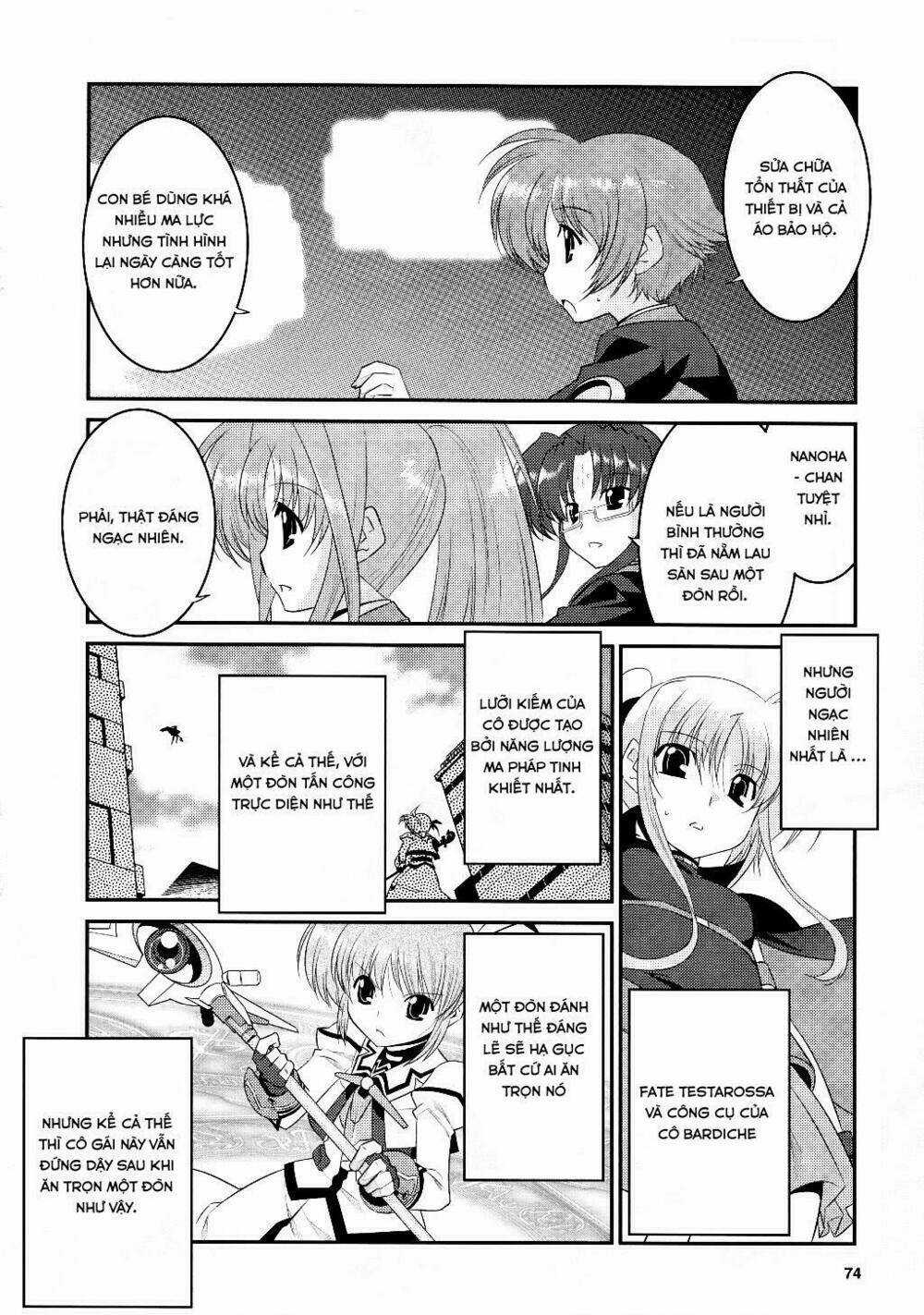 Mahou Shoujo Lyrical Nanoha Movie 1st the Comics Manga Chapter 8 trang 9