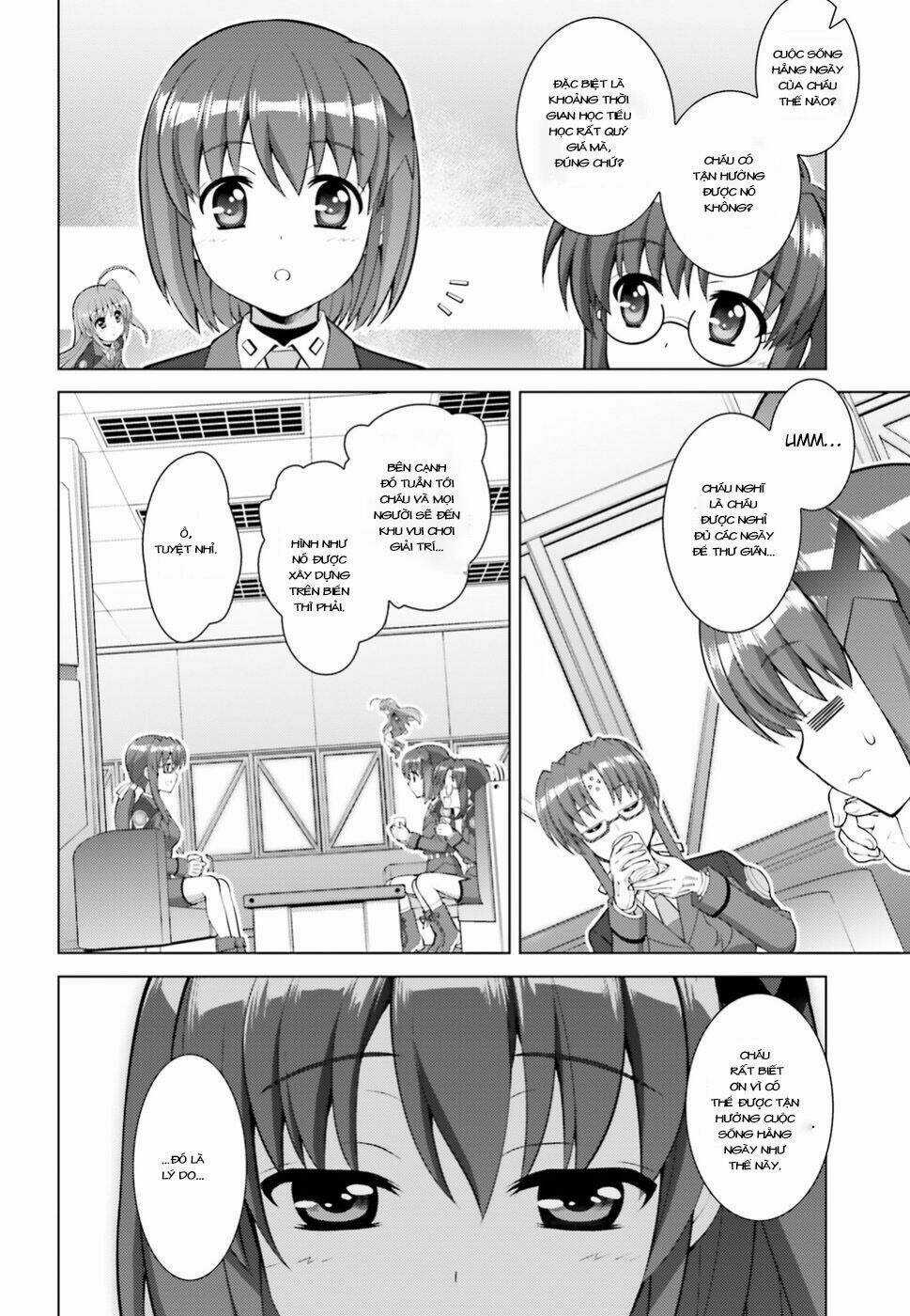 Mahou Shoujo Lyrical Nanoha Reflection Chapter 1 trang 10