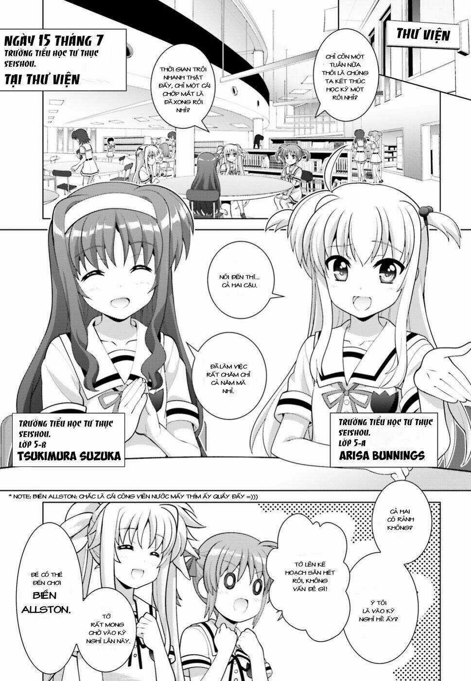 Mahou Shoujo Lyrical Nanoha Reflection Chapter 1 trang 3