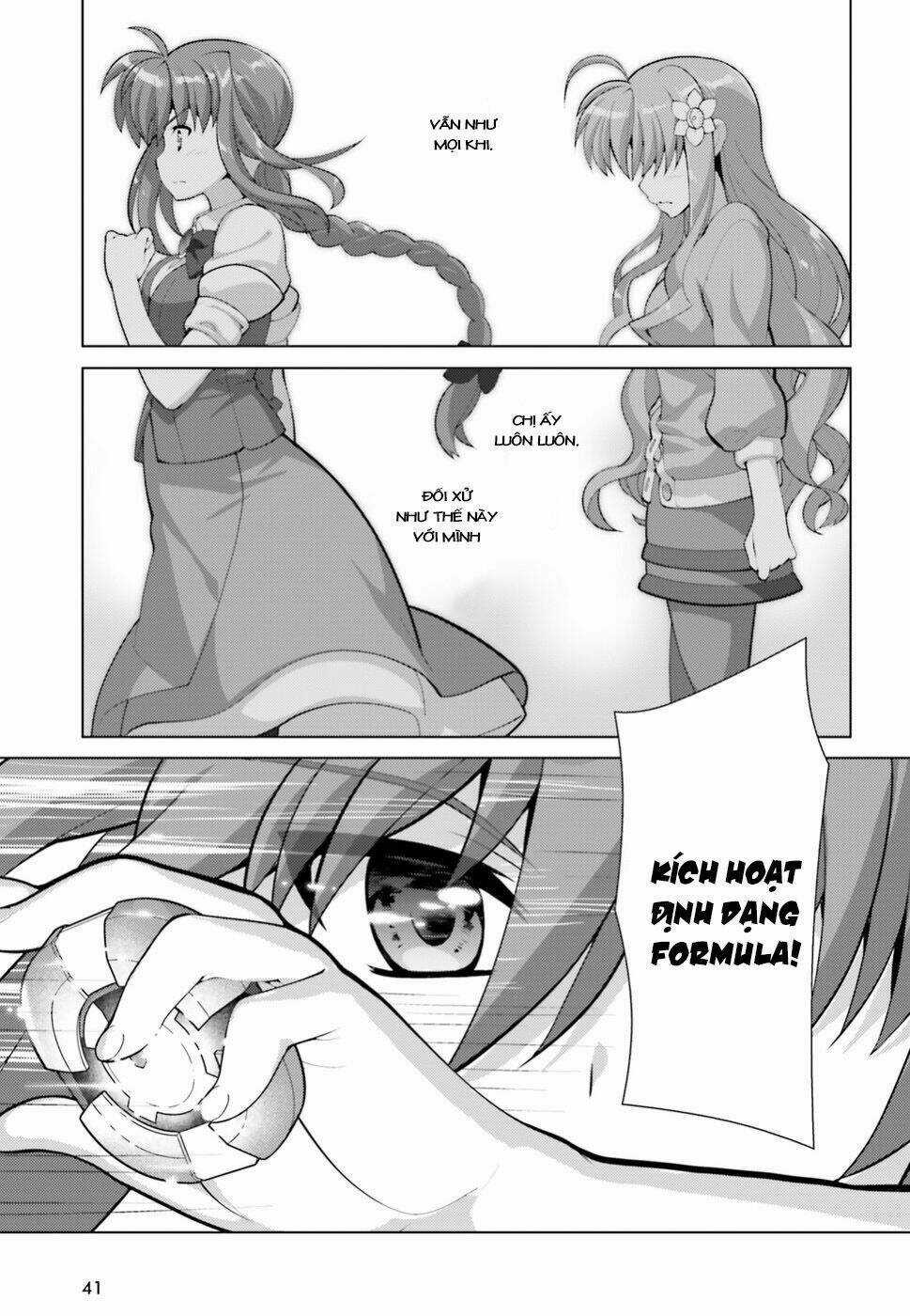 Mahou Shoujo Lyrical Nanoha Reflection Chapter 1 trang 33
