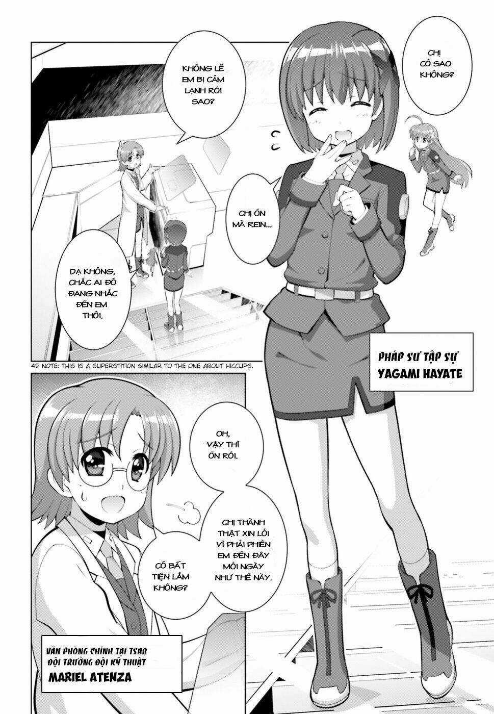 Mahou Shoujo Lyrical Nanoha Reflection Chapter 1 trang 6