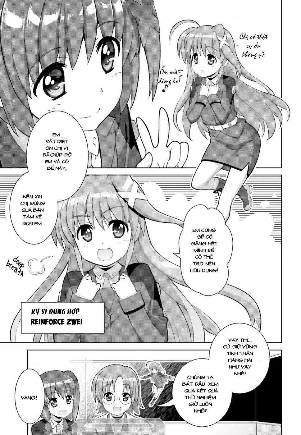 Mahou Shoujo Lyrical Nanoha Reflection Chapter 1 trang 7
