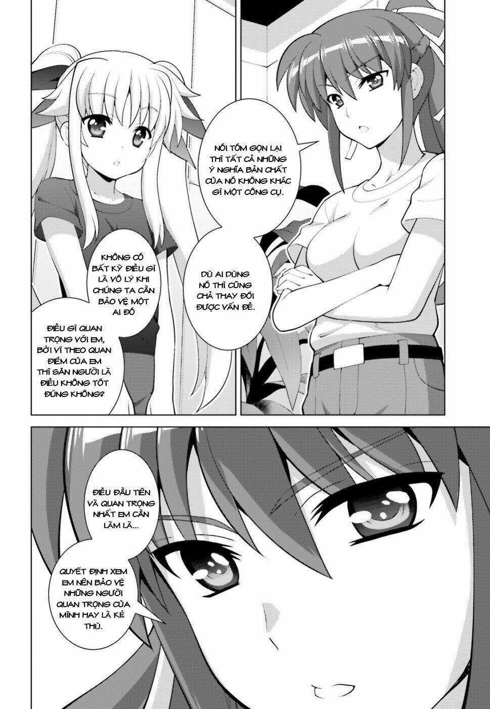 Mahou Shoujo Lyrical Nanoha Reflection Chapter 5 trang 11