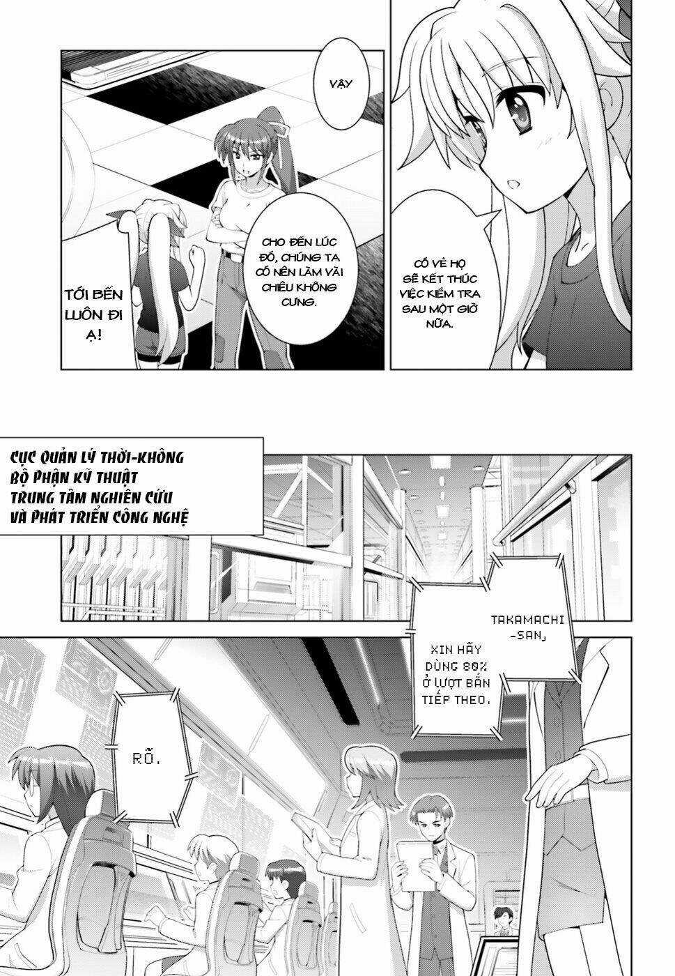 Mahou Shoujo Lyrical Nanoha Reflection Chapter 5 trang 14