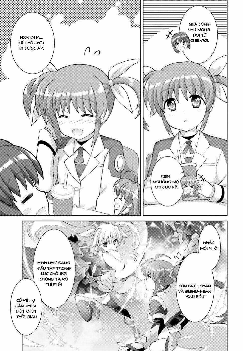 Mahou Shoujo Lyrical Nanoha Reflection Chapter 5 trang 21