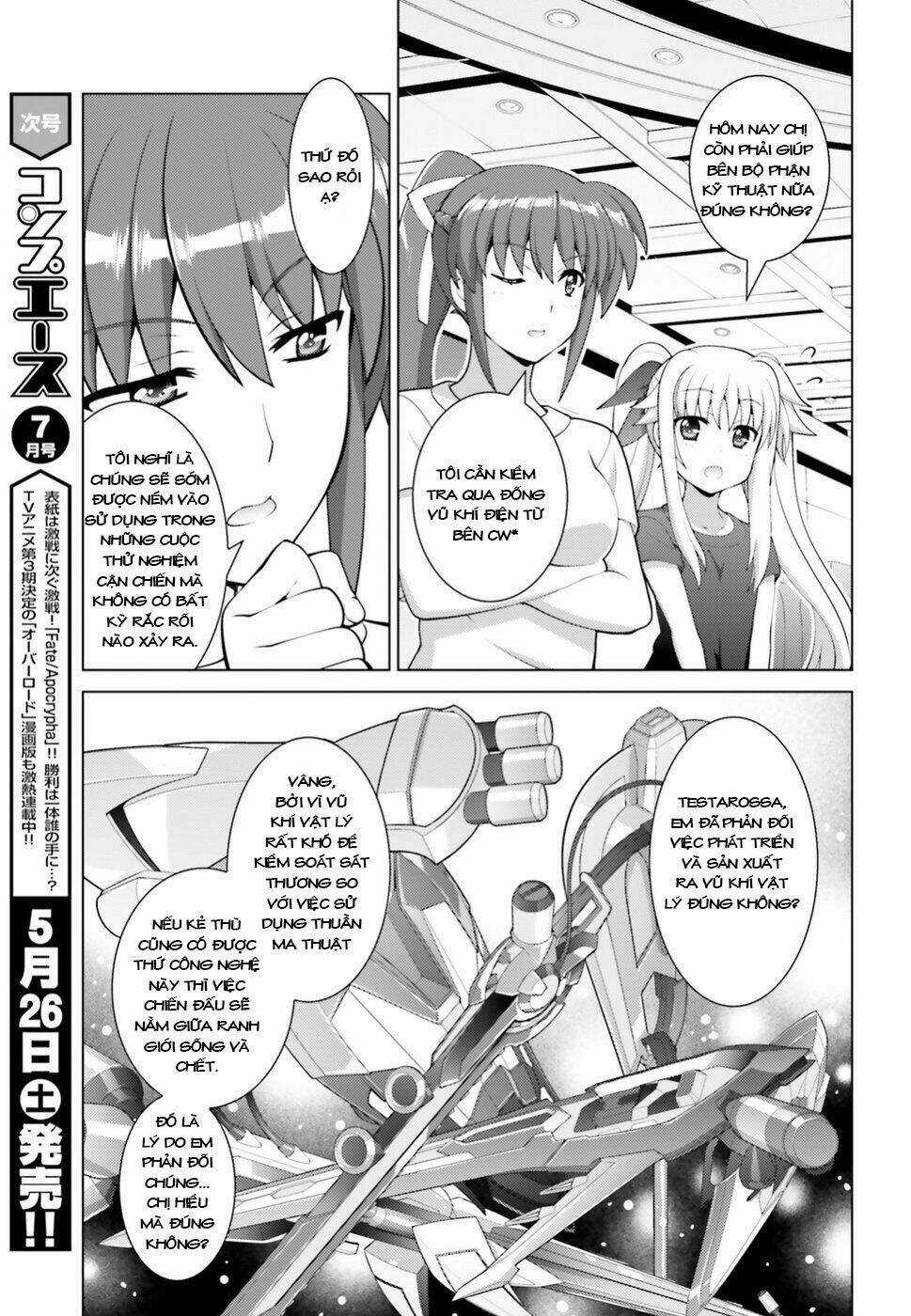Mahou Shoujo Lyrical Nanoha Reflection Chapter 5 trang 8