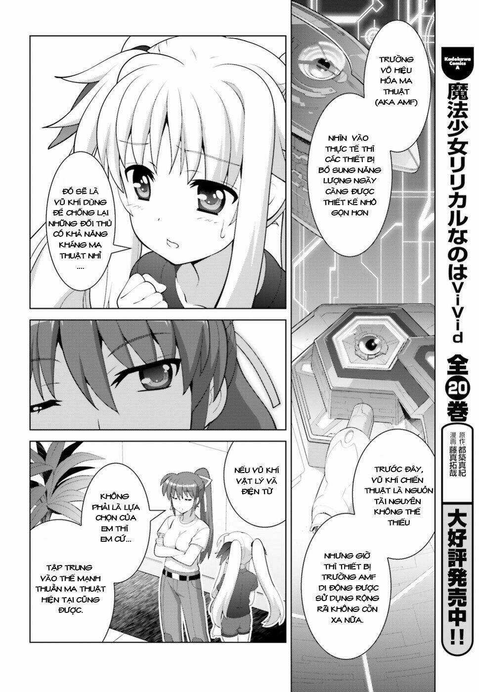 Mahou Shoujo Lyrical Nanoha Reflection Chapter 5 trang 9