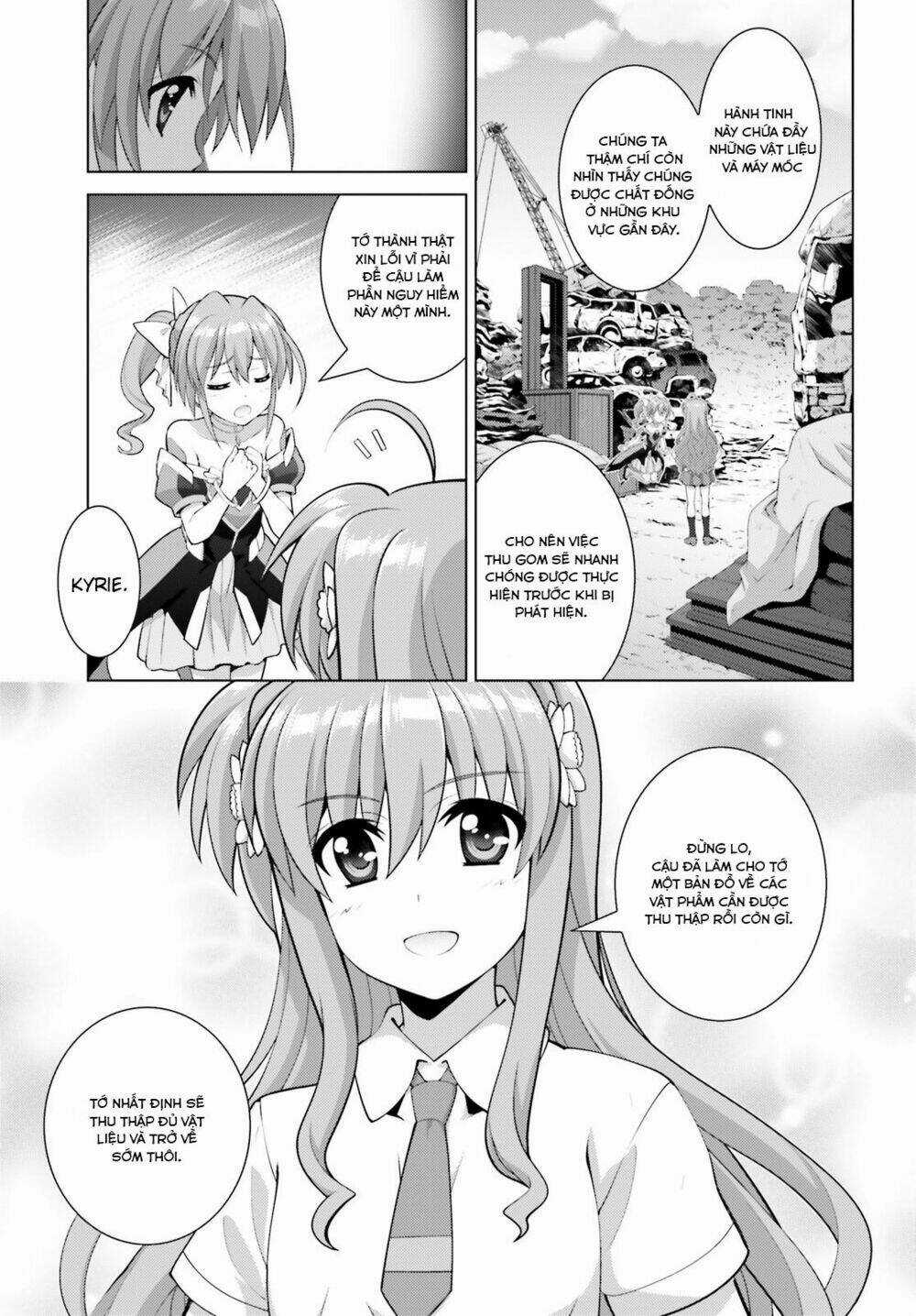 Mahou Shoujo Lyrical Nanoha Reflection Chapter 6.2 trang 14