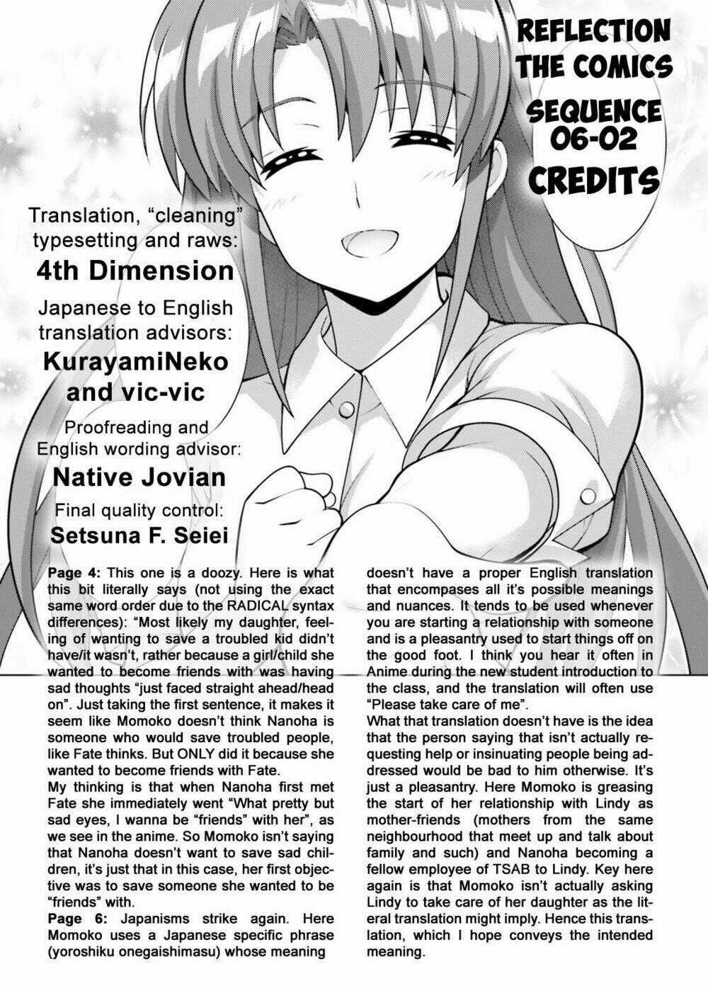 Mahou Shoujo Lyrical Nanoha Reflection Chapter 6.2 trang 16