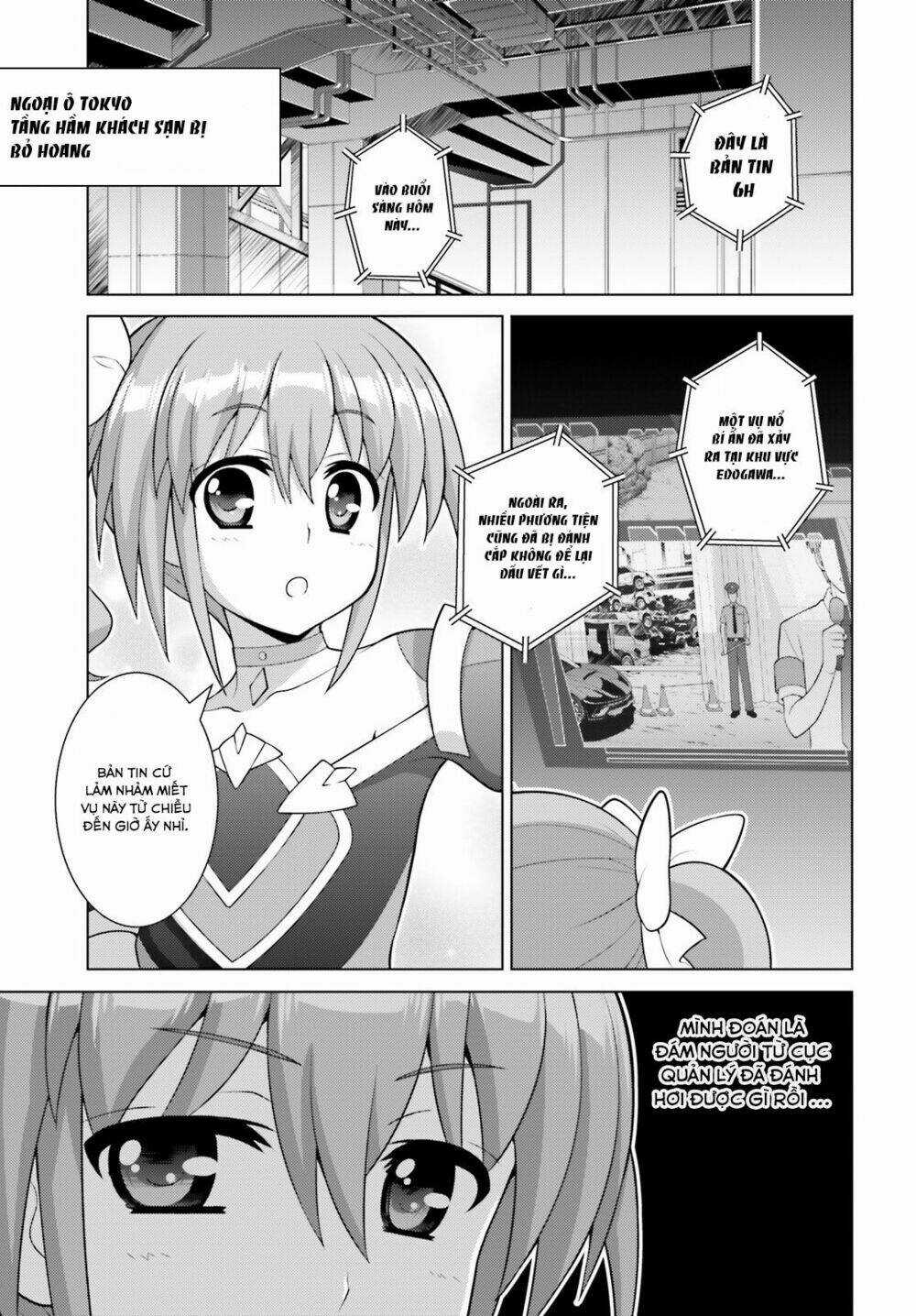 Mahou Shoujo Lyrical Nanoha Reflection Chapter 7 trang 12
