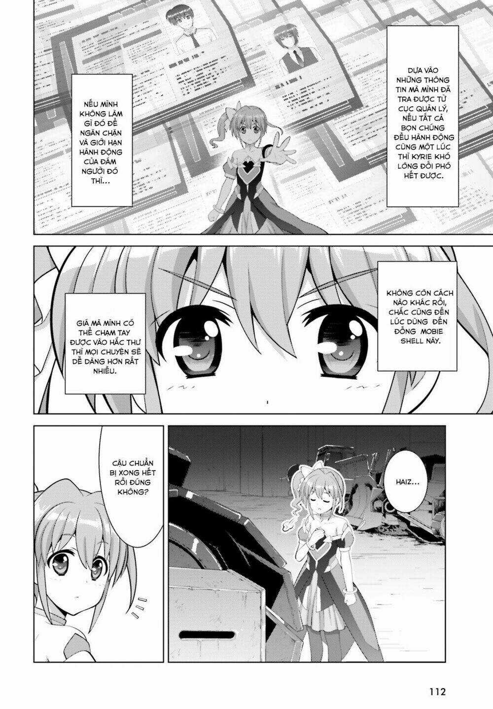 Mahou Shoujo Lyrical Nanoha Reflection Chapter 7 trang 13