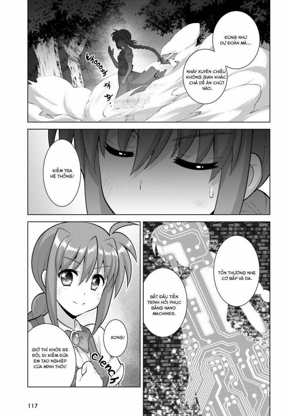 Mahou Shoujo Lyrical Nanoha Reflection Chapter 7 trang 18