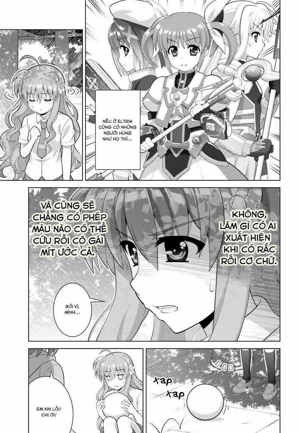 Mahou Shoujo Lyrical Nanoha Reflection Chapter 7 trang 8