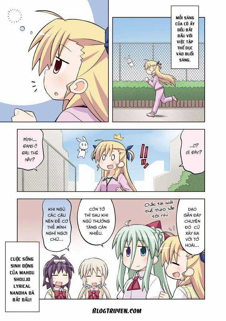 Mahou Shoujo Lyrical Nanoha Vivid Life Chapter 1 trang 4