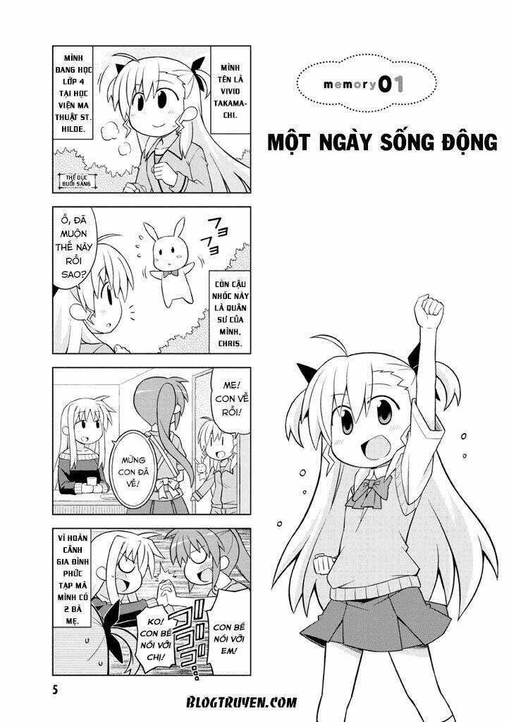 Mahou Shoujo Lyrical Nanoha Vivid Life Chapter 1 trang 6