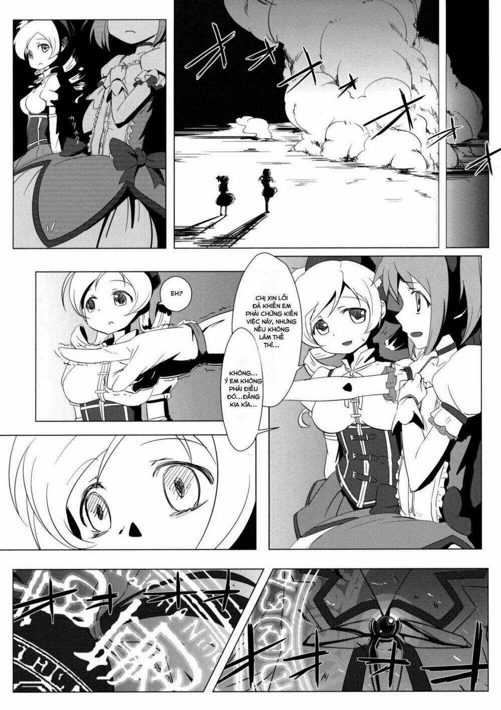 Mahou Shoujo Lyrical Nanoha X Madoka (Crossover) Chapter 1 trang 10