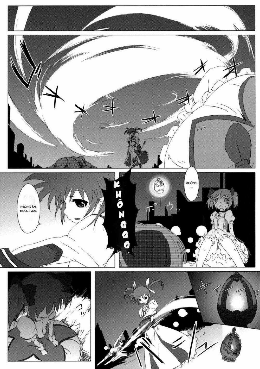 Mahou Shoujo Lyrical Nanoha X Madoka (Crossover) Chapter 1 trang 13