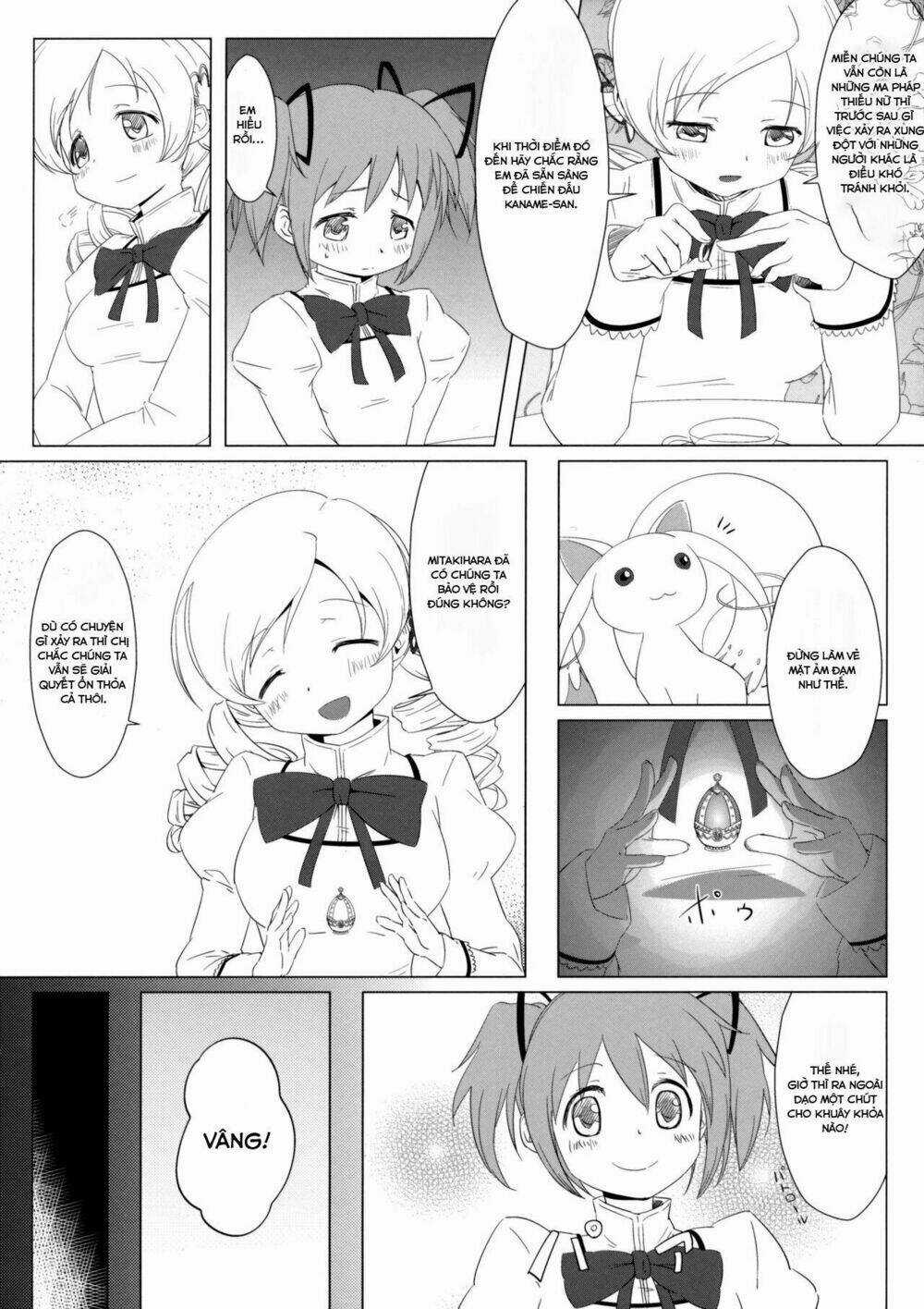 Mahou Shoujo Lyrical Nanoha X Madoka (Crossover) Chapter 1 trang 2