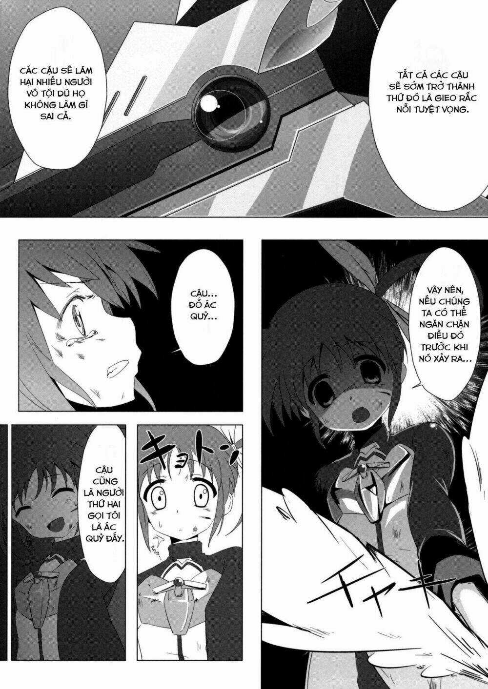 Mahou Shoujo Lyrical Nanoha X Madoka (Crossover) Chapter 1 trang 20