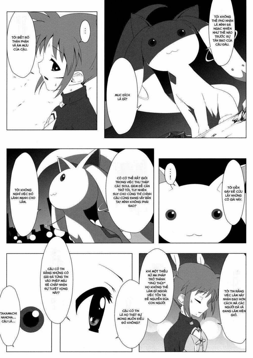 Mahou Shoujo Lyrical Nanoha X Madoka (Crossover) Chapter 1 trang 22