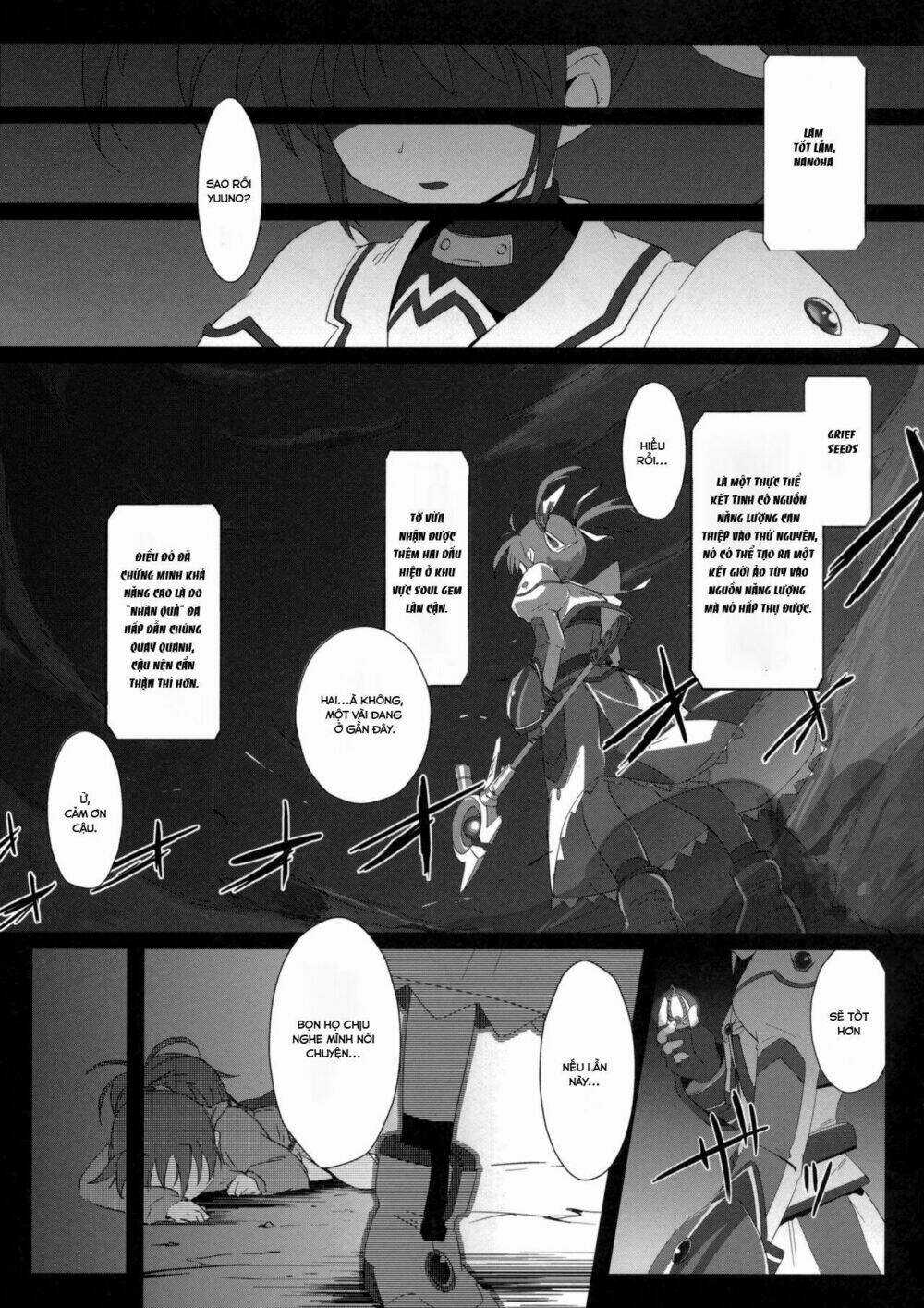 Mahou Shoujo Lyrical Nanoha X Madoka (Crossover) Chapter 1 trang 3