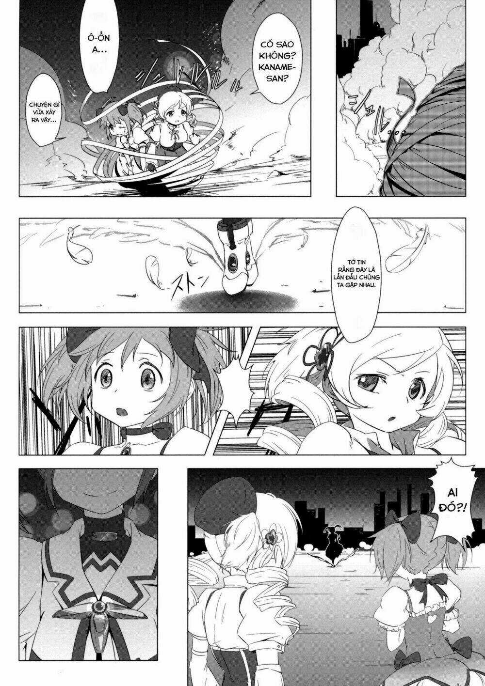 Mahou Shoujo Lyrical Nanoha X Madoka (Crossover) Chapter 1 trang 6