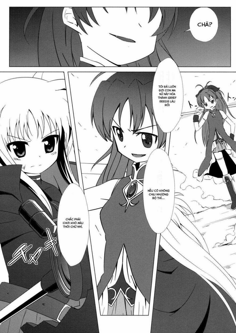 Mahou Shoujo Lyrical Nanoha X Madoka (Crossover) Chapter 2 trang 11