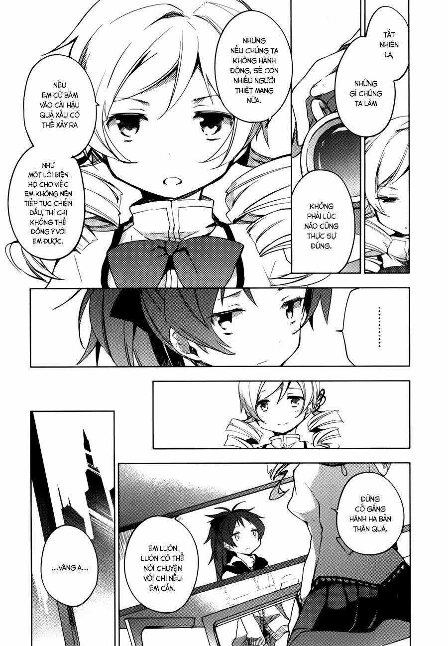 Mahou Shoujo Madoka★Magica ~The Different Story~ Chapter 3.1 trang 8