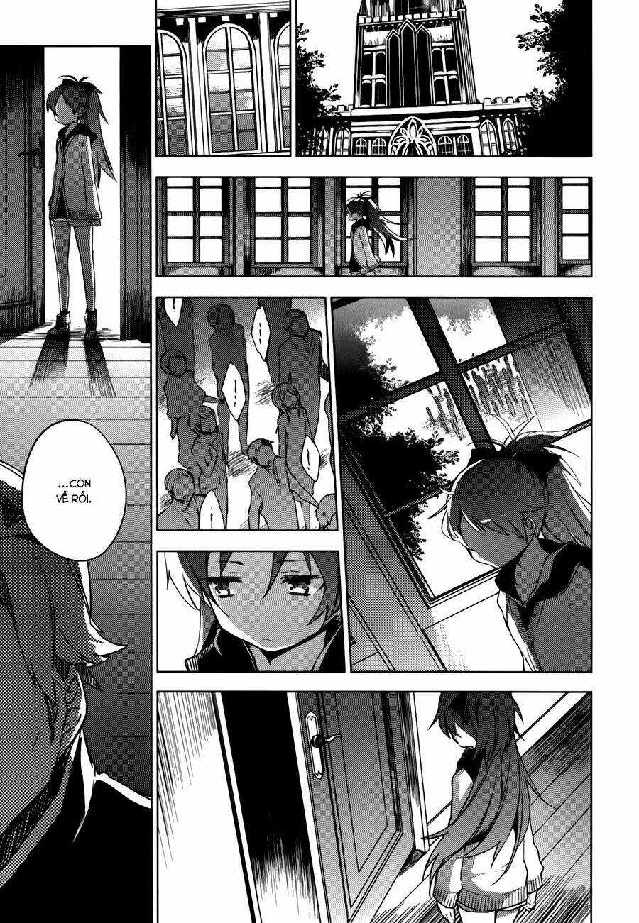 Mahou Shoujo Madoka★Magica ~The Different Story~ Chapter 3.1 trang 9