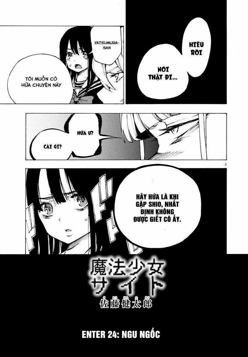 Mahou Shoujo Site Chapter 24 trang 3