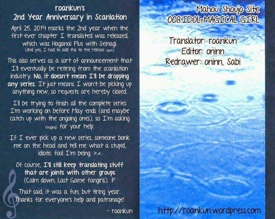 Mahou Shoujo Site Chapter 8 trang 0