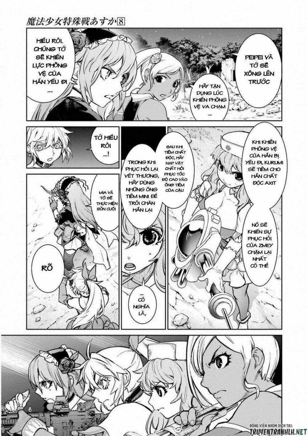 Mahou Shoujo Tokushuusen Asuka Chapter 34 trang 6