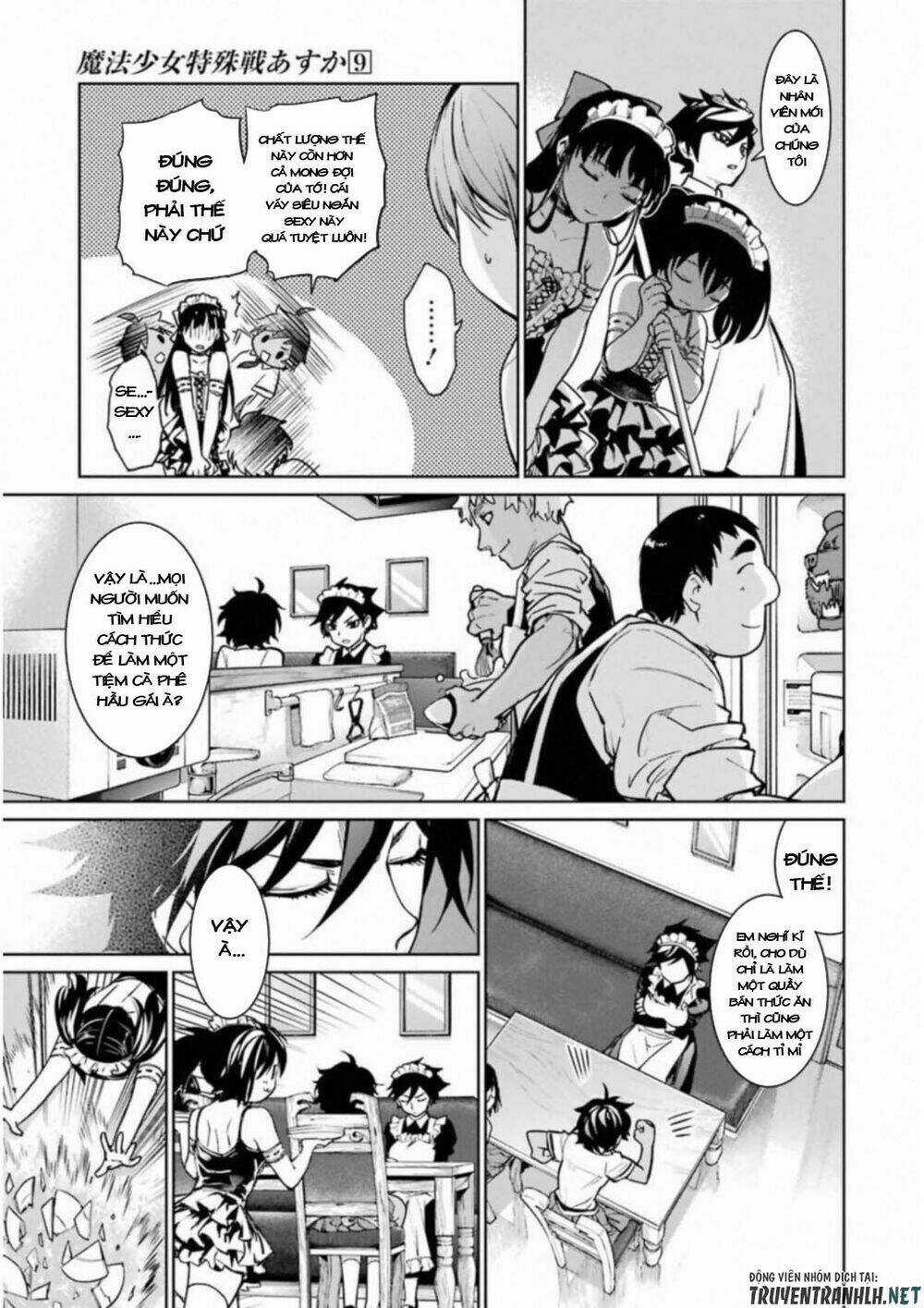 Mahou Shoujo Tokushuusen Asuka Chapter 35 trang 22