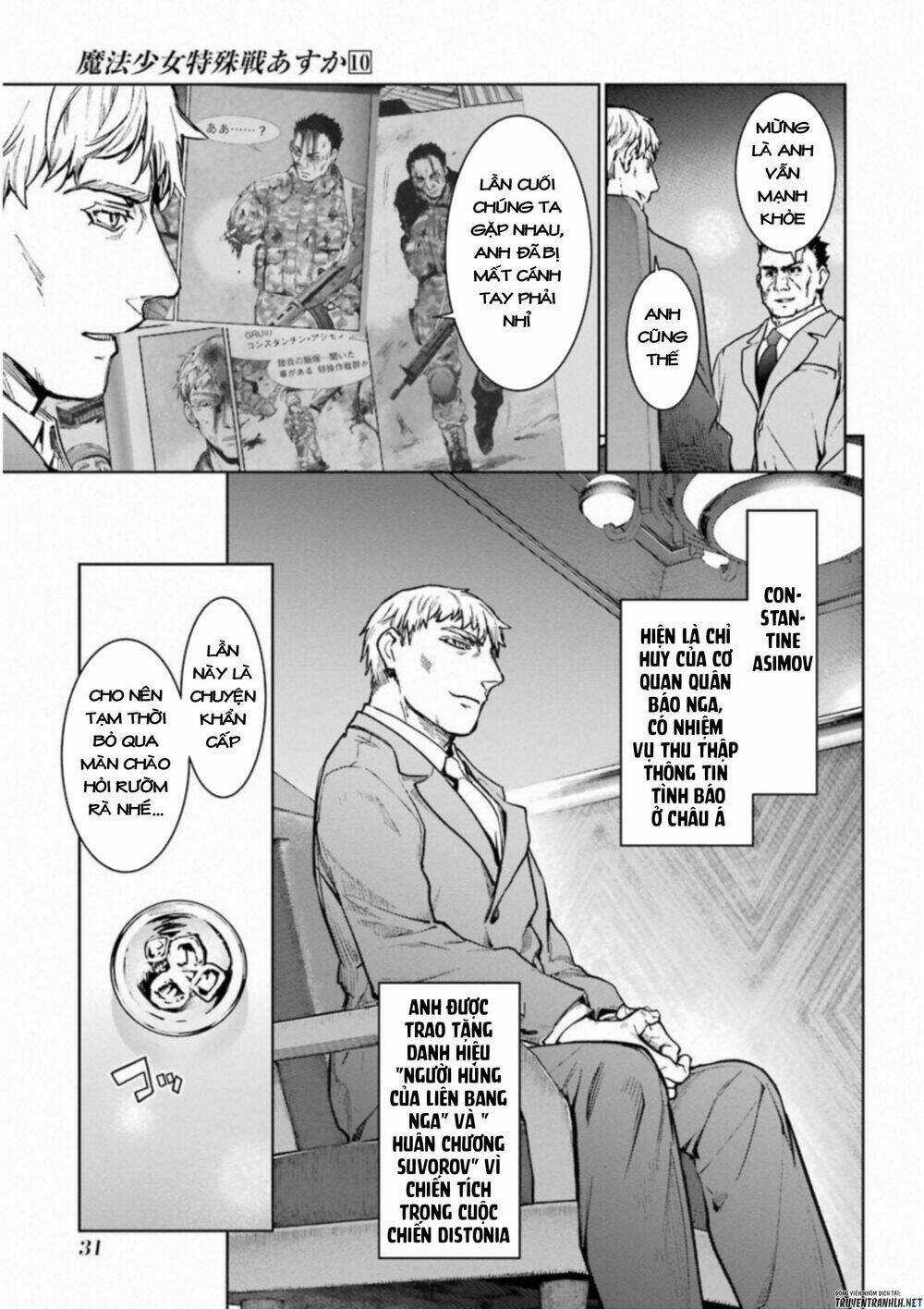 Mahou Shoujo Tokushuusen Asuka Chapter 39 trang 35