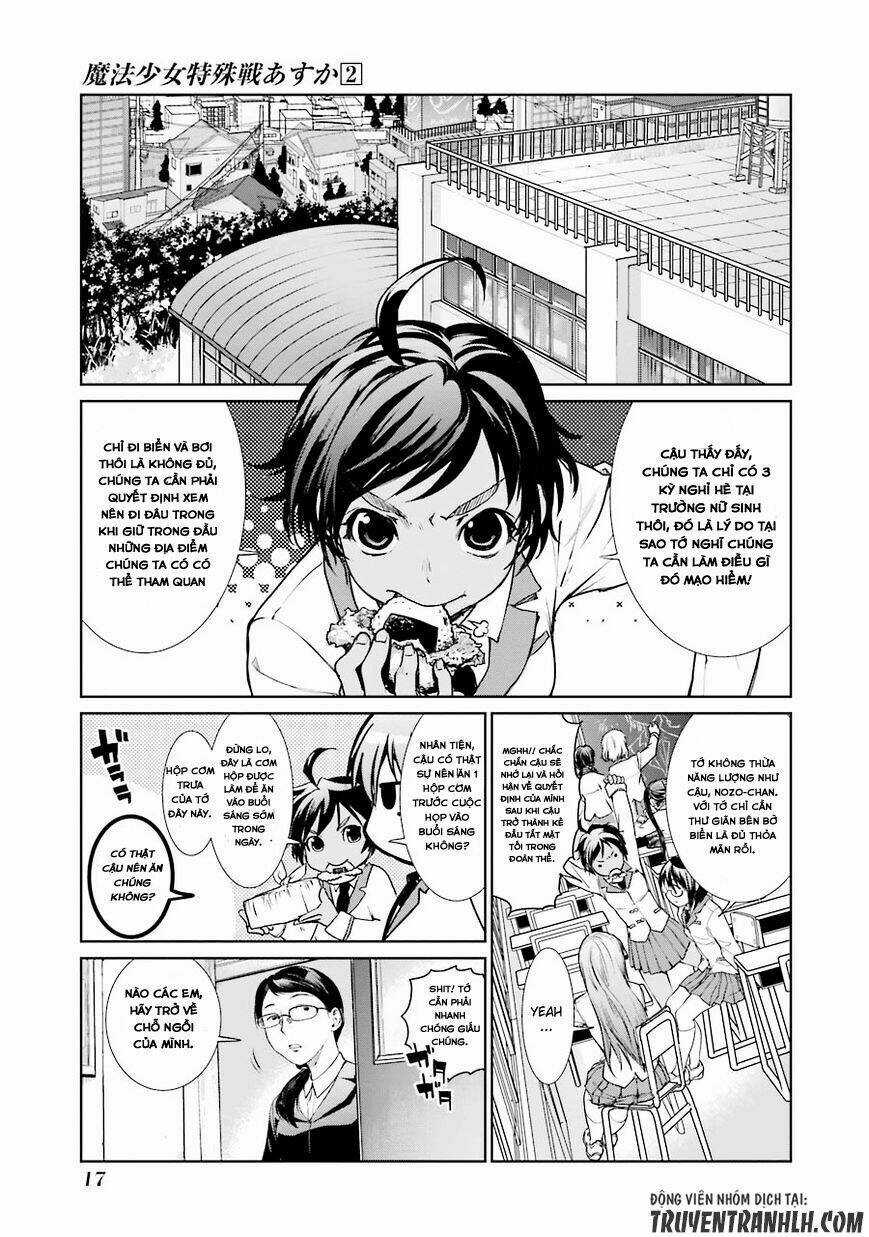 Mahou Shoujo Tokushuusen Asuka Chapter 4 trang 17