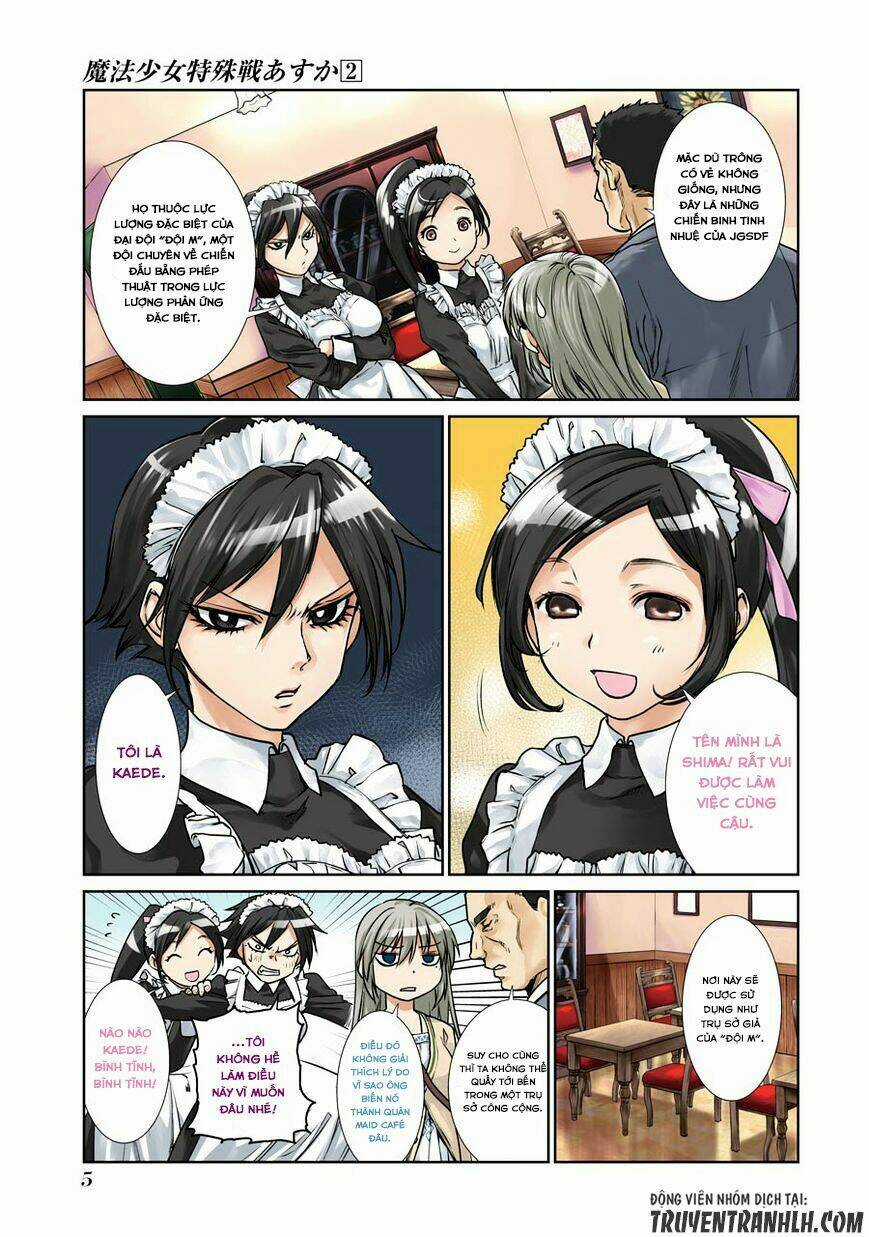 Mahou Shoujo Tokushuusen Asuka Chapter 4 trang 5