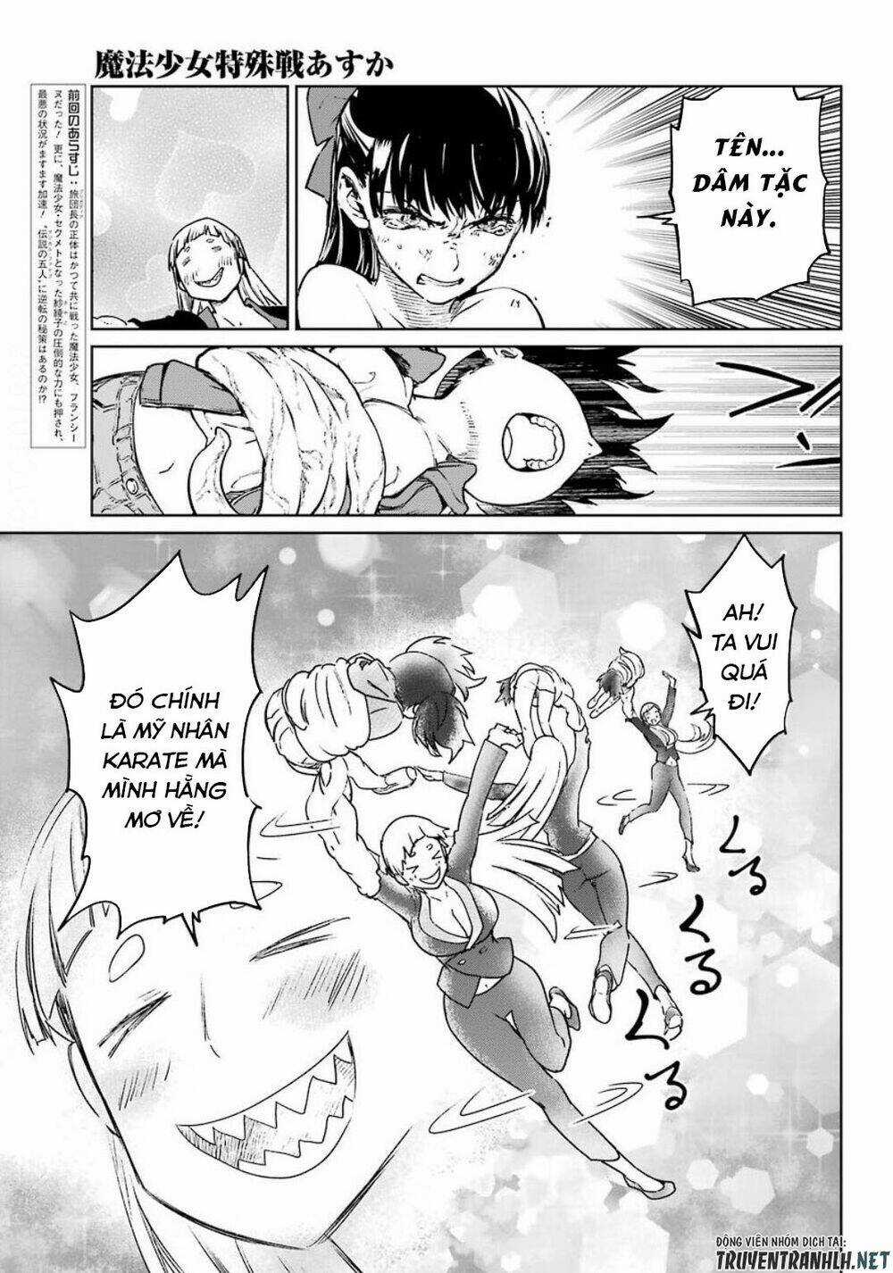 Mahou Shoujo Tokushuusen Asuka Chapter 57 trang 10