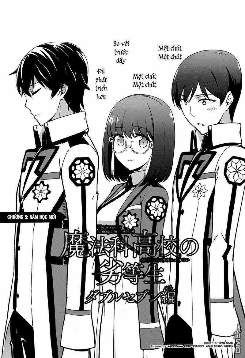 Mahouka Koukou No Rettousei - Double Seven Hen Chapter 5 trang 3