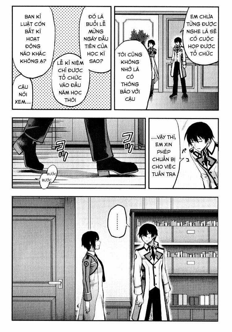 Mahouka Koukou No Rettousei - Kaichou Senkyo-Hen Chapter 1 trang 12