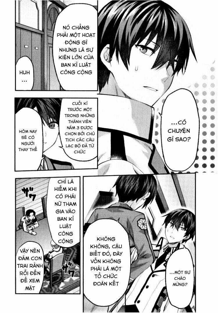 Mahouka Koukou No Rettousei - Kaichou Senkyo-Hen Chapter 1 trang 13