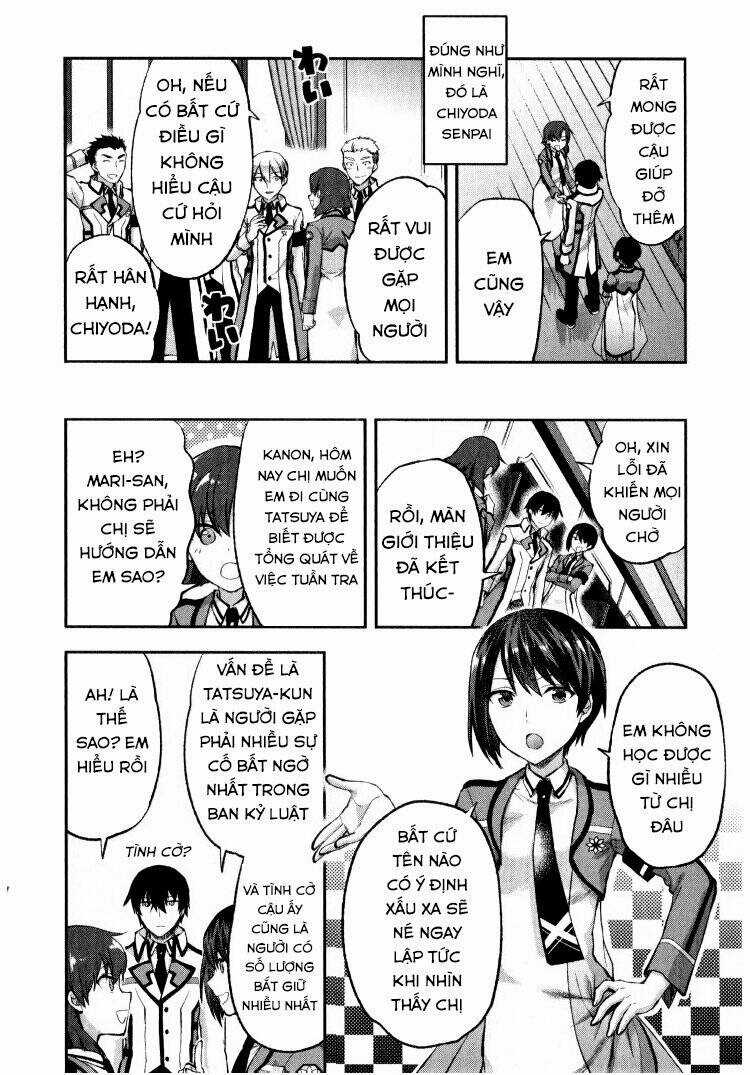 Mahouka Koukou No Rettousei - Kaichou Senkyo-Hen Chapter 1 trang 16
