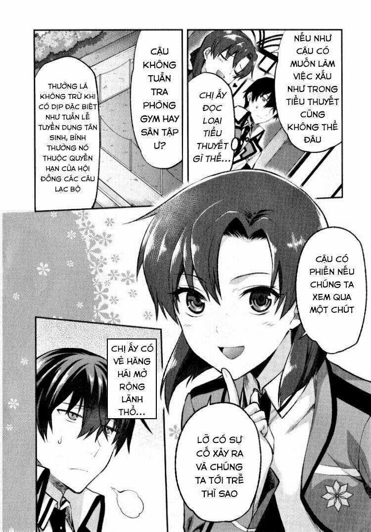 Mahouka Koukou No Rettousei - Kaichou Senkyo-Hen Chapter 1 trang 18