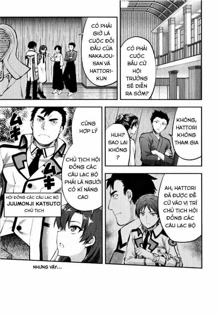 Mahouka Koukou No Rettousei - Kaichou Senkyo-Hen Chapter 1 trang 25