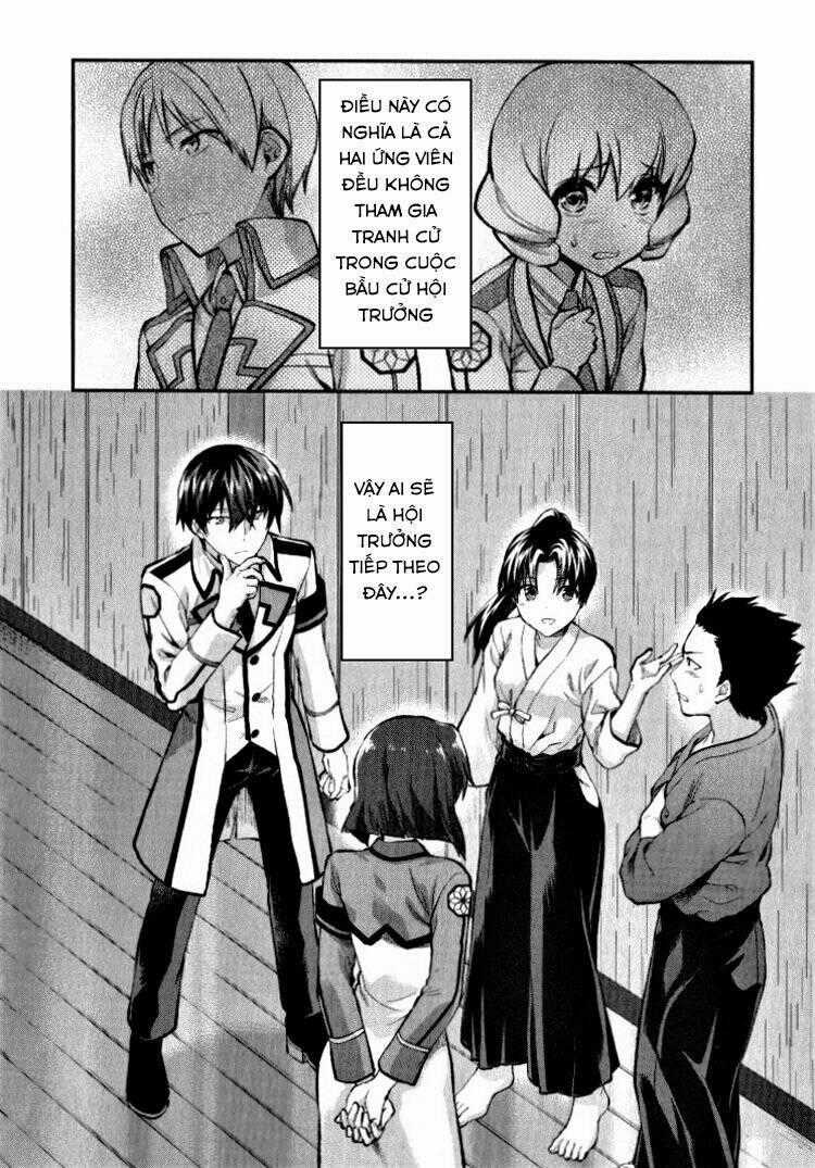 Mahouka Koukou No Rettousei - Kaichou Senkyo-Hen Chapter 1 trang 26