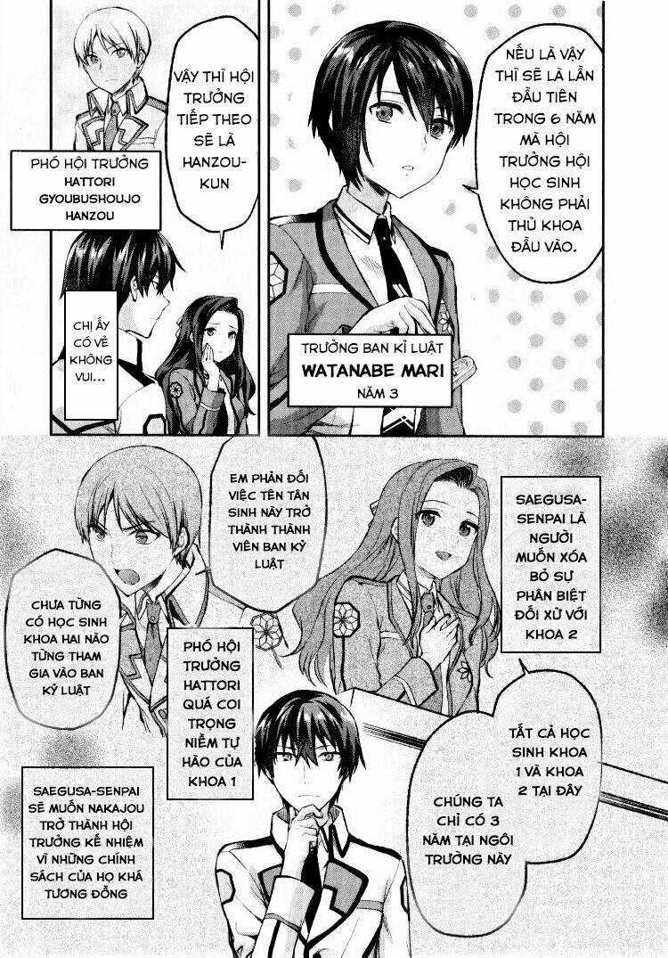 Mahouka Koukou No Rettousei - Kaichou Senkyo-Hen Chapter 1 trang 7